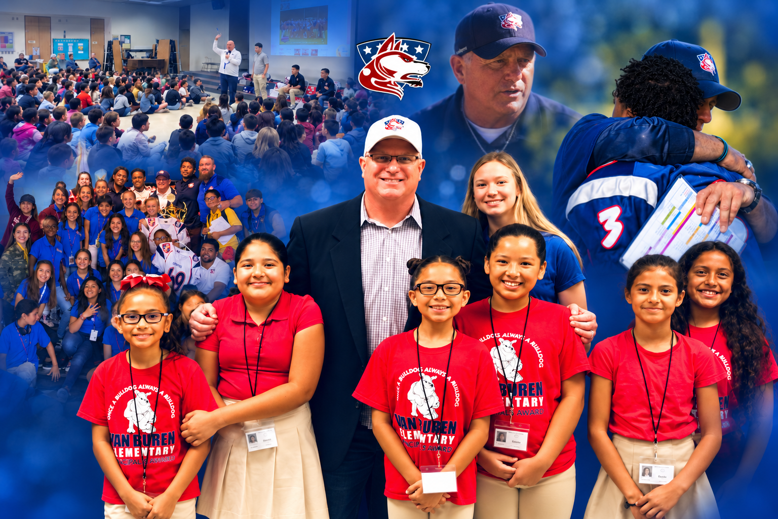 J. David Miller and the Coyotes’ youth leadership and football mentoring work.